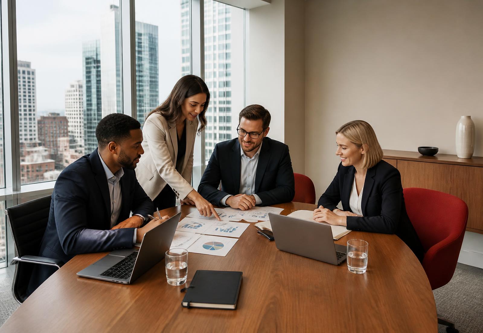 The Chesterfields Financial Services team at work in West Perth